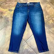 Lane Bryant Signature Fit Flex Magic Waist Mid-rise Boyfriend Blue Jeans 20