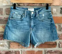 FRAME Le Brigette Jean Shorts, 24