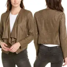 BLANK NYC Jacket Extra Small Fast Play Reptile Print NWT Faux Leather/Suede