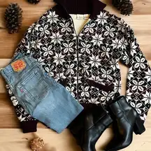 Vintage Oversized Sweater Jacket