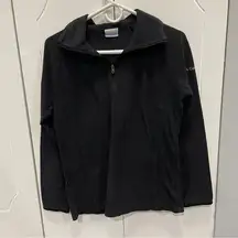 Columbia Black Lightweight Fleece Jacket