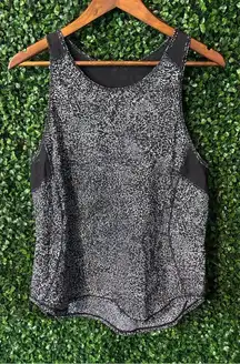 Lululemon Black and White Sculpt Tank Top Sz Large