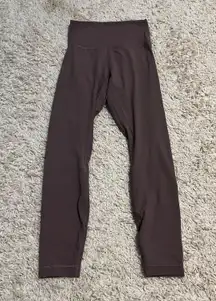 Lululemon Brown Limited Edition 25” align Leggings Size 2