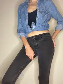 I Heart Ronson chambray denim shirt