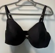 Victorias Secret Lightly Lined Pushup Bra Black Classic Basic Bra 38DD‎