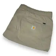 Carhartt NWT  Womens Force Relaxed Fit Ripstop 5-Pocket Work Shorts Brown 2XL