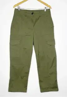 Jason Wu Green Cargo Straight Pants Women's Size Medium