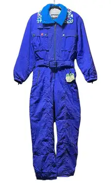 HEAD Sportswear Vintage‎ 90s Ski Snow Suit Winter Abstract Print Small