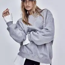 For Love And Lemons Alex Oversized Crewneck