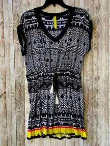 Tribal dress or swim cover up by Green Dragon