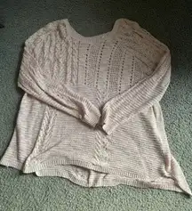 Maurices XXL Light Pink Sweater 