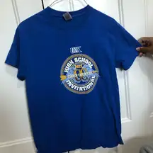 UNK Blue Graphic T-Shirt cross country invitational