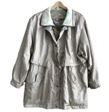 Vintage Current Seen trench style coat plus size 2X