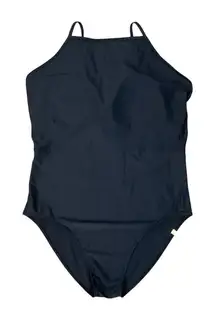 SUMMERSALT Size‎ 16 Black THE HIGH NECK 1 Piece Swim Suit Women's Resort Beach