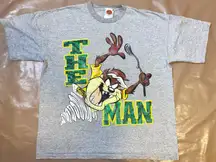 90s vintage  Taz The Man T-Shirt