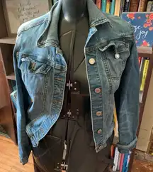 Mossimo denim medium wash M normcore basic classic jacket