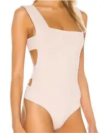 Intimately Free People Open Back Bodysuit Top Woman’s size S Light Pink