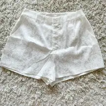 12th Tribe Jacquard High Waisted Shorts