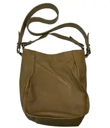 Kelsi Dagger Izzy Hobo Crossbody Bag Convertible Calf Leather Diagonal Green