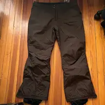 Columbia  Brown Water Resistant Snow Pants Sz XL