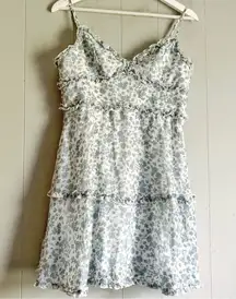 B. Smart Floral Printed Baby Doll Waist Ruffled Sun Dress 11