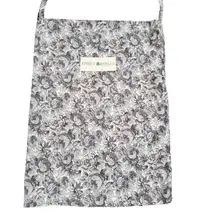 April Cornell Floral Cotton Tote Cottagecore Shoulder Bag Lilac