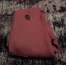 Burgundy Carhartt Hoodie Pullover