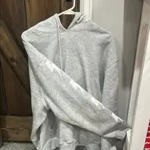 Starfit Gray Lighting Side Hoodie