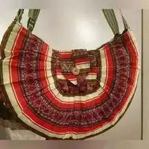 Imported woven cotton bag