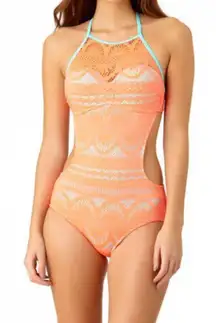 Monikini Cut Out One Piece Swimsuit 