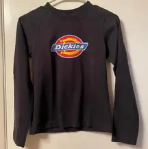 Dickies  Dark Blue Navy Long Sleeved T-Shirt