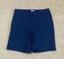 Izod performx dark wash high rise athletic shorts in size 8
