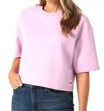 Lee Cropped Baby Oversized Cropped Tee Size XS‎