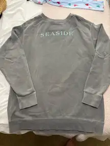 Seaside Comfort Colors Sweatshirt Grey