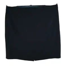 Talbots Black Stretch Pencil Skirt Classic Fit Lined Career Office Skirt 24W