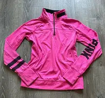Victoria’s Secret PINK Active Wear Athletic 1/4 Zip Jacket Small