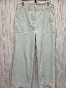 Womens Size 42 US 12 Lemaire Light Wash Wide Leg Jeans EUC