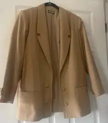 Goldie Vintage Tan‎ Peacoat  Coat