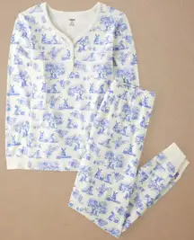 Gymboree Mommy And Me Bunny Cotton Pajamas Ivory Medium NWT IN PACKAGE