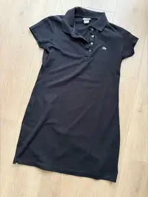 Lacoste Women's Black Mini Dress