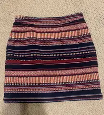 High Wasted Mini Skirt