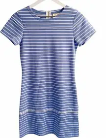 Sail to Sable Nautical Blue white Stripe Dress