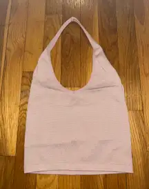 Urban Outfitters Baby Pink Halter Top
