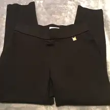 Womens black legging dress pants