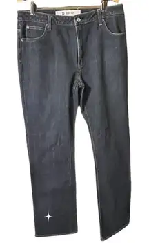 Vintage GAP size 12L Boot Cut stretch dark wash jeans