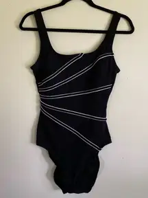 longitude Black one piece swimsuit 8