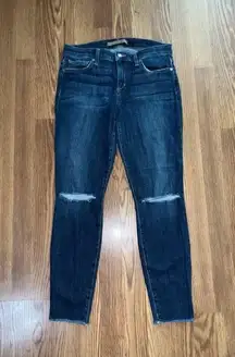 Cute Joe’s Isuri Ripped Knee Ankle Jeans!