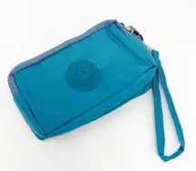 Kipling 3 Compartment Pouch Card Holder Wallet Wristlet