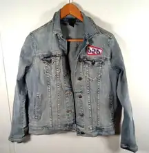 Disney women's Lilo n Amp stitch denium jacket women's small