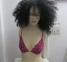 Victoria's Secret very sexy push-up without padding in pink and black size 34C.